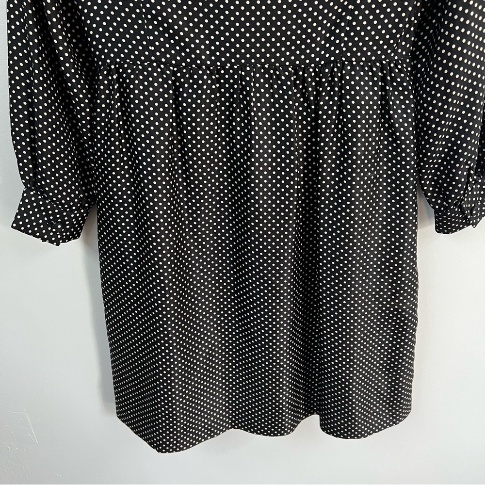 J.Crew Silk Polka Dot Ruffle Dress - Picture 9 of 11